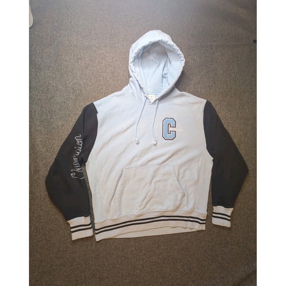 Vintage‎ Champion Reverse Weave Hoodie Retro Sweatshirt XL  Embroidered Jacket
